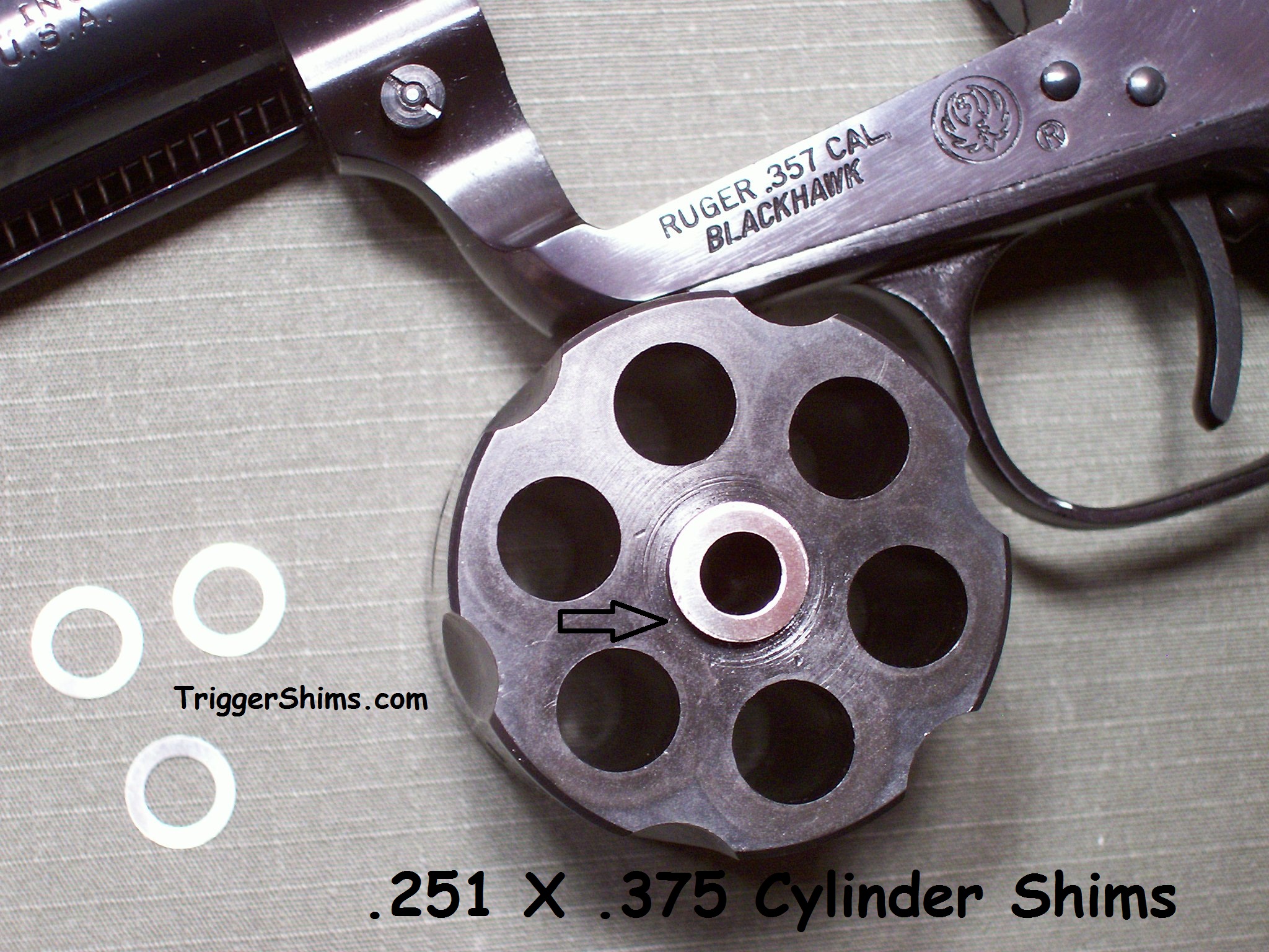 MTC Steel Cylinder Shims Compatible with Smith & Wesson K Eliminate Shake L N Frame Revolver